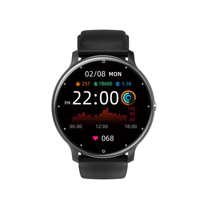 HESVAP Touchscreen Smart Watch for Men with Alexa Built-In, Fitness Tracker, Activity Tracker, Sleep Tracker, GPS, Speaker, Music Control, Smartphone Notifications