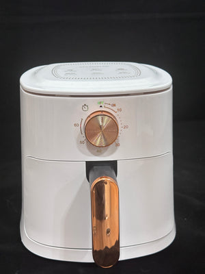 MASDROW Air Fryer, Large 6-Quart Capacity, Touchscreen Display, 8-in-1 (Air Fry, Roast, Broil, Bake, Reheat, Keep Warm, Pizza, Dehydrate), Dishwasher Safe and Nonstick Basket and Crisper