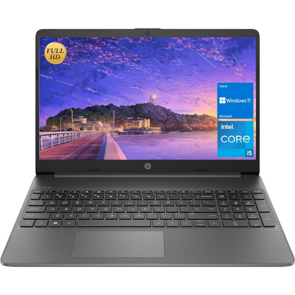 HP - 15.6 FHD Flagship Business Laptop - Intel 4-Core i3-1215U - 8 to 32GB RAM - 256GB to 1TB SSD - Windows 11 with Mouse Pad
